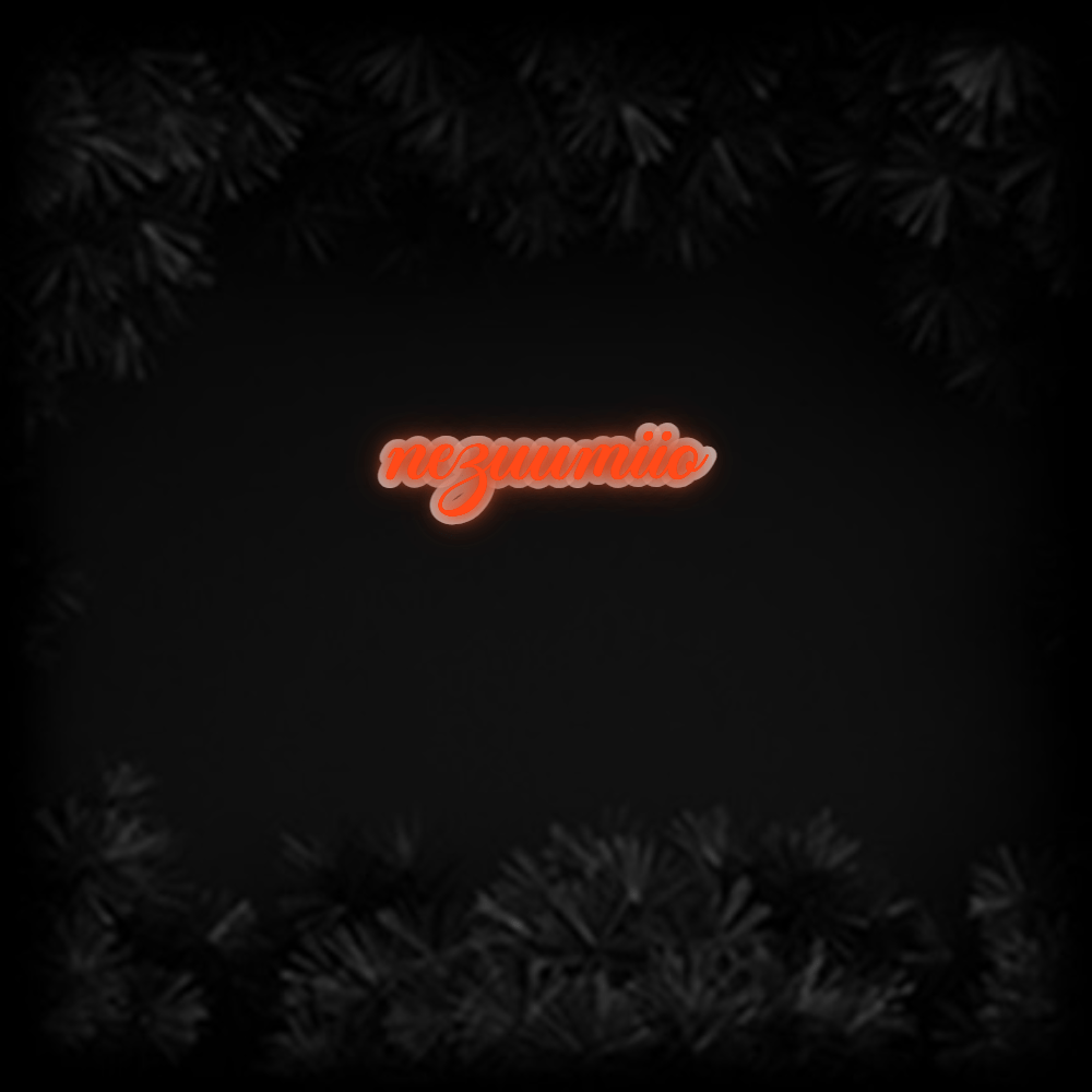 Konfiguriertes Neonschild: nezuumiio - Official Neon - led neon schild schriftzug personalisiert