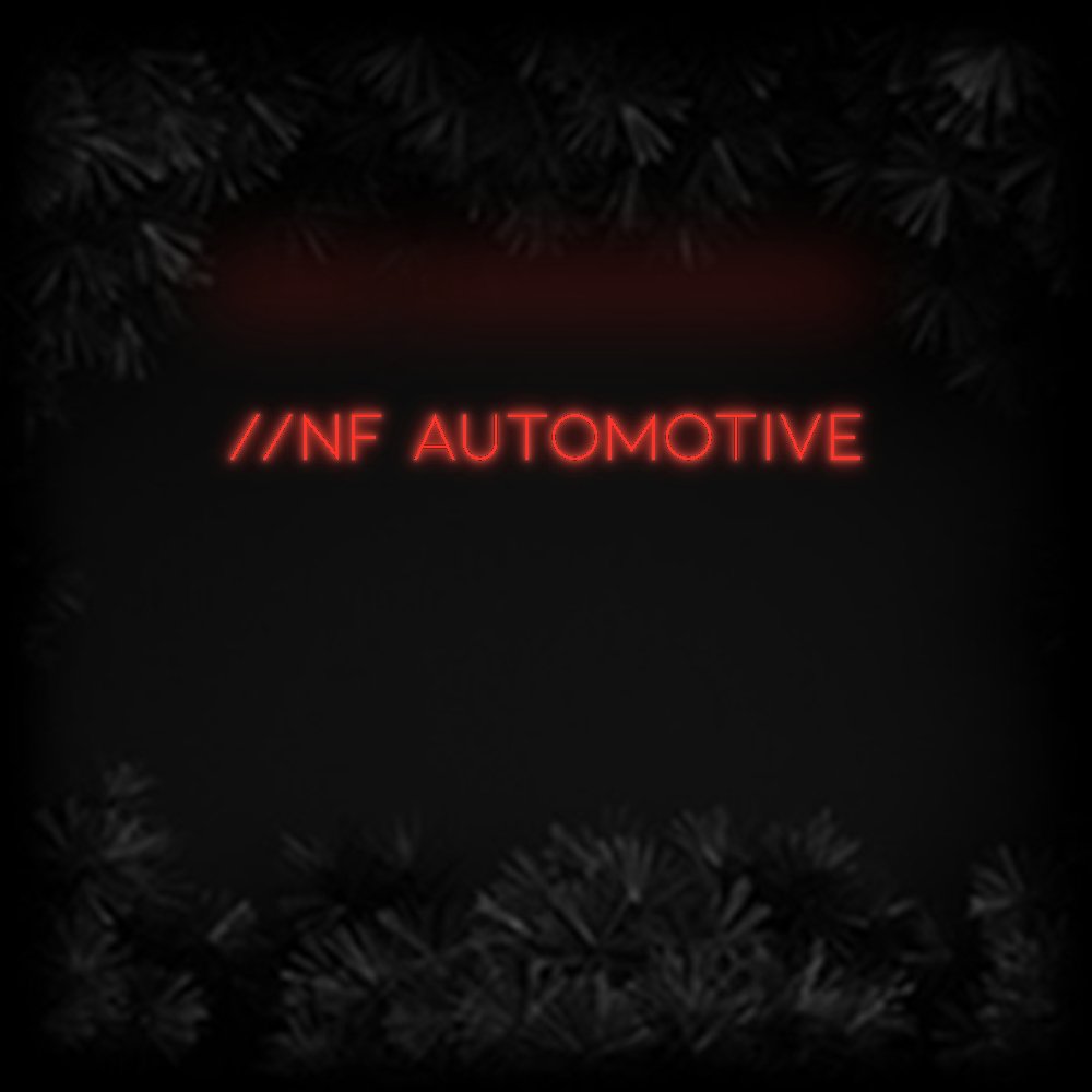Konfiguriertes Neonschild: //NF AUTOMOTIVE - Official Neon - led neon schild schriftzug personalisiert