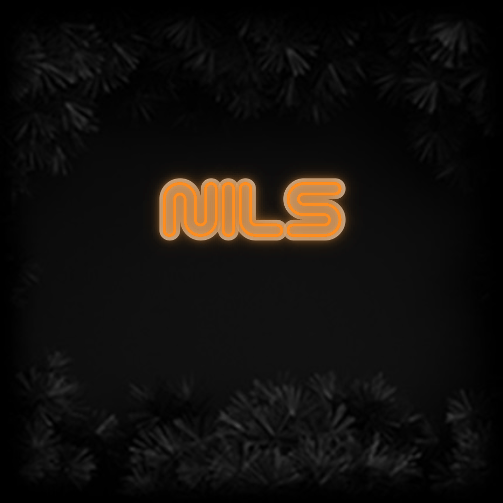 Konfiguriertes Neonschild: NILS - Official Neon - led neon schild schriftzug personalisiert