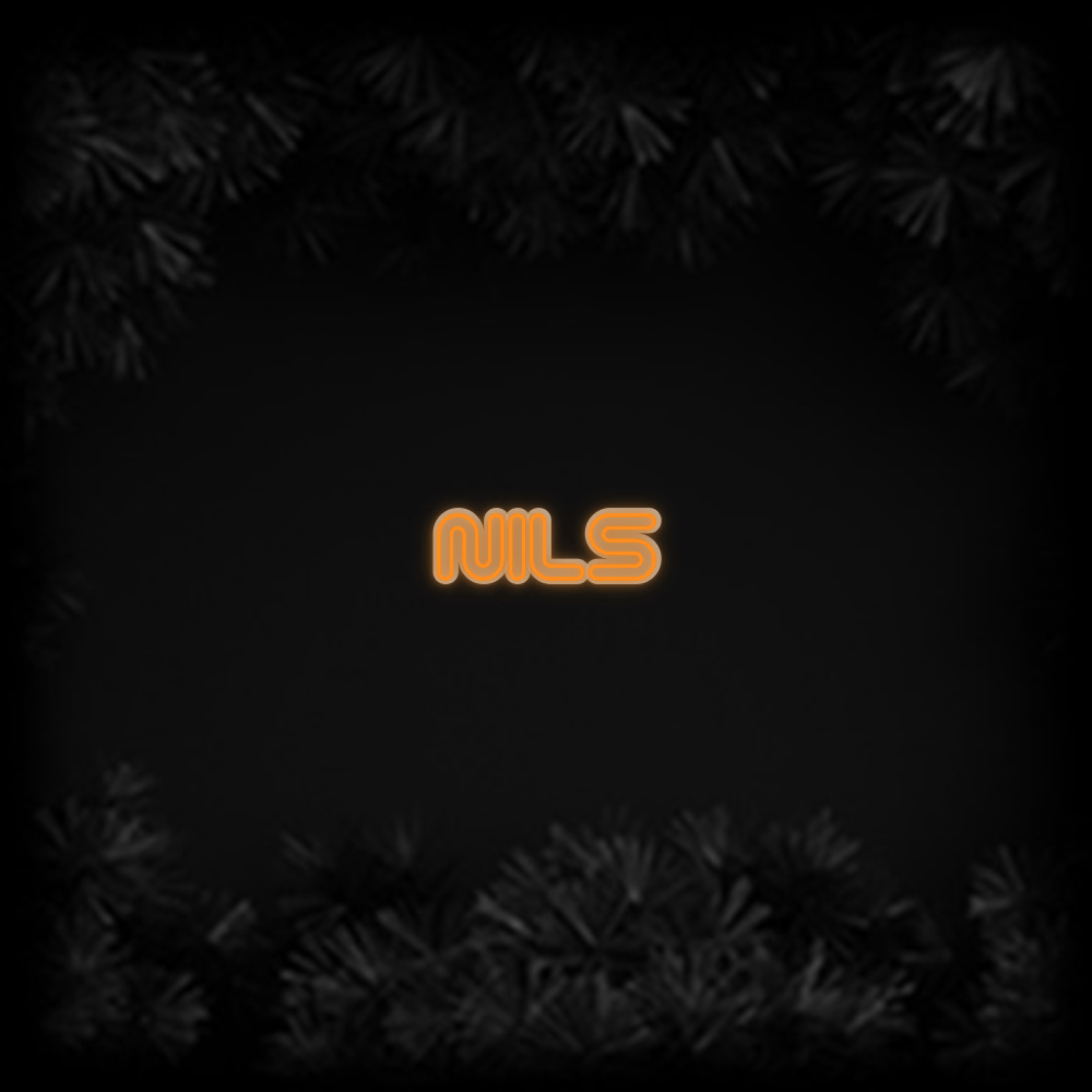 Konfiguriertes Neonschild: NILS - Official Neon - led neon schild schriftzug personalisiert
