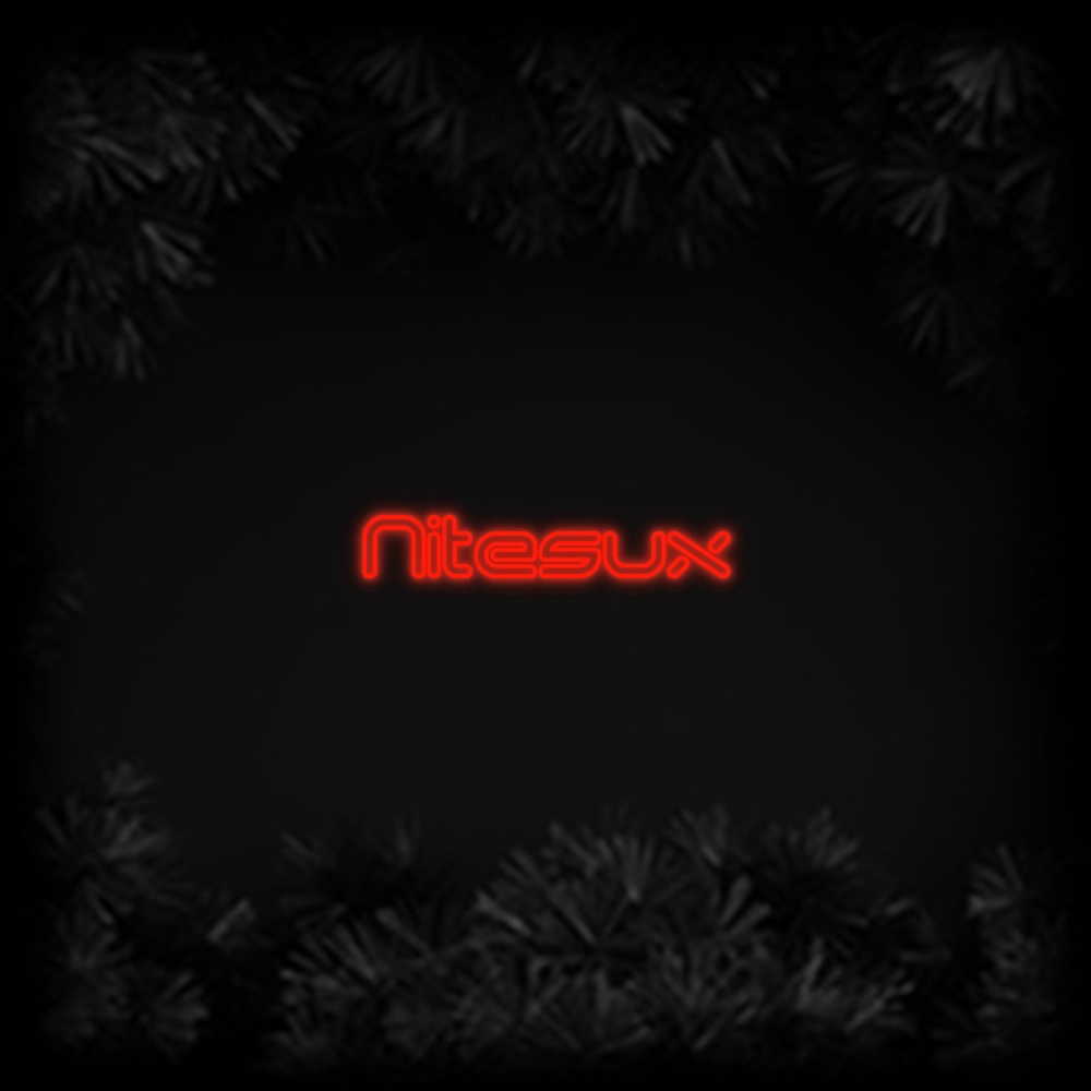 Konfiguriertes Neonschild: Nitesux - Official Neon - led neon schild schriftzug personalisiert