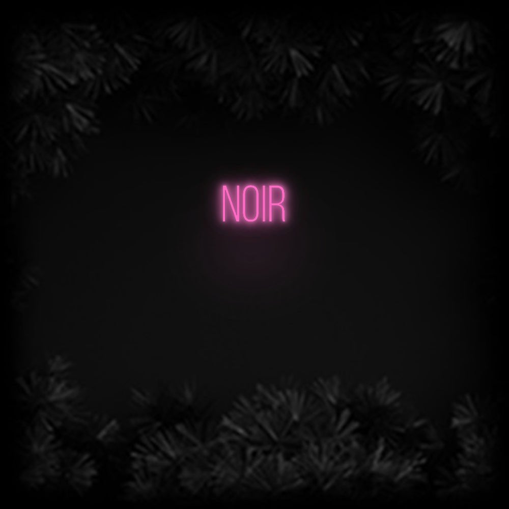 Konfiguriertes Neonschild: Noir - Official Neon - led neon schild schriftzug personalisiert