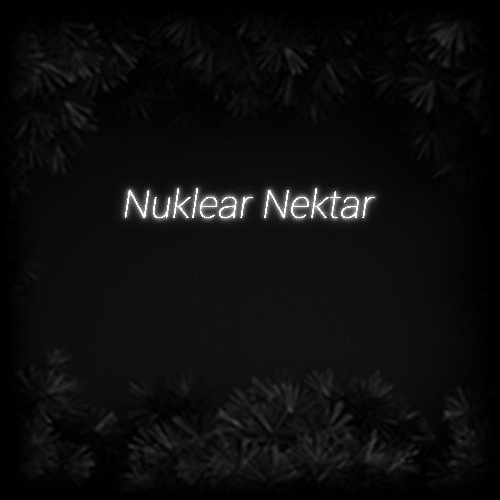 Konfiguriertes Neonschild: Nuklear Nektar - Official Neon - led neon schild schriftzug personalisiert
