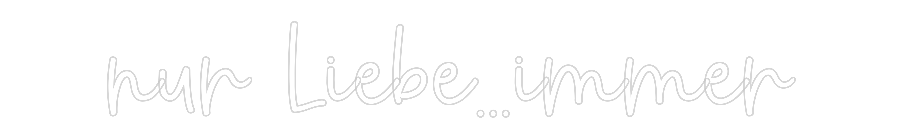 Konfiguriertes Neonschild: nur Liebe…immer - Official Neon - led neon schild schriftzug personalisiert