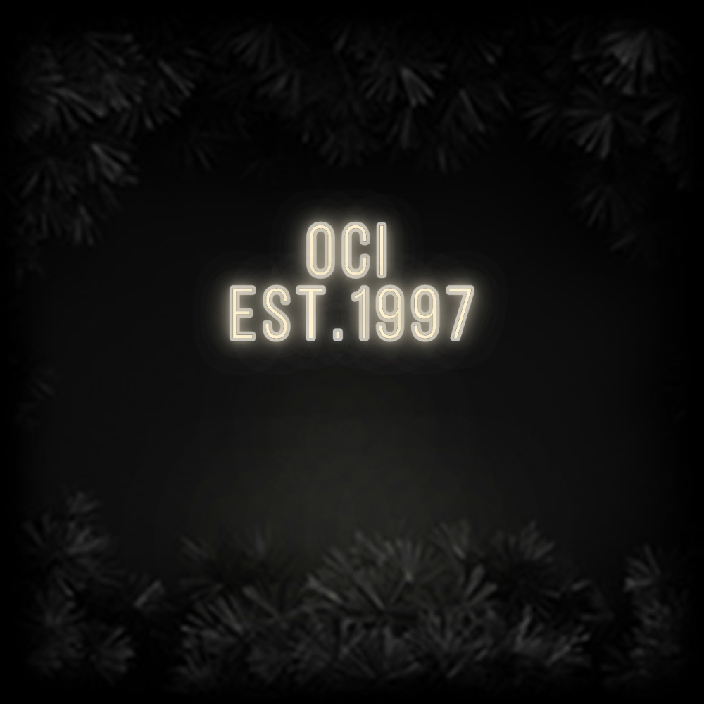 Konfiguriertes Neonschild: O C I E S T... - Official Neon - led neon schild schriftzug personalisiert
