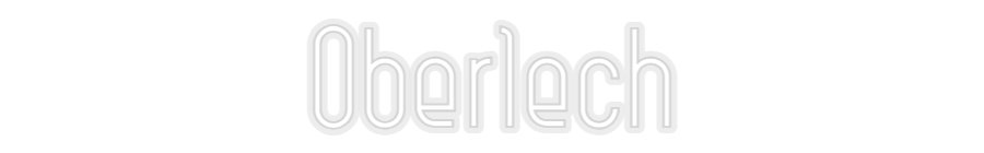 Konfiguriertes Neonschild: Oberlech - Official Neon - led neon schild schriftzug personalisiert