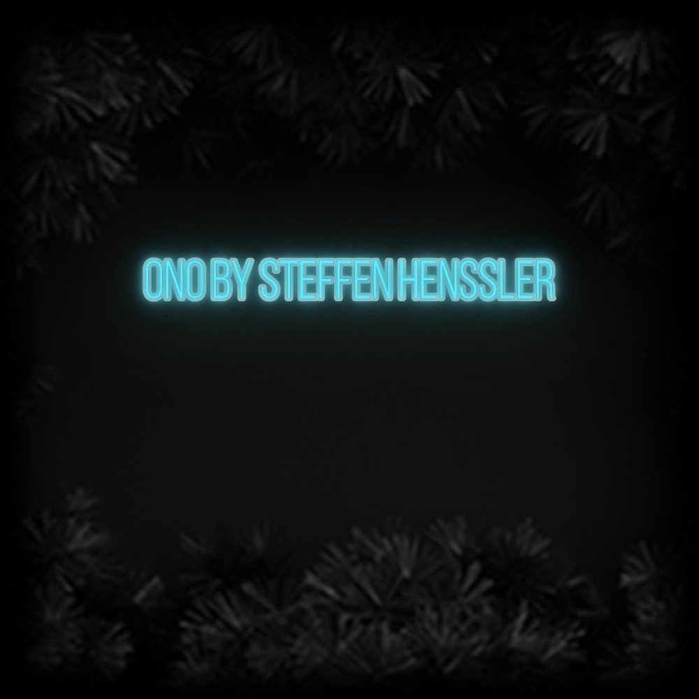Konfiguriertes Neonschild: ONO by Steffe... - Official Neon - led neon schild schriftzug personalisiert