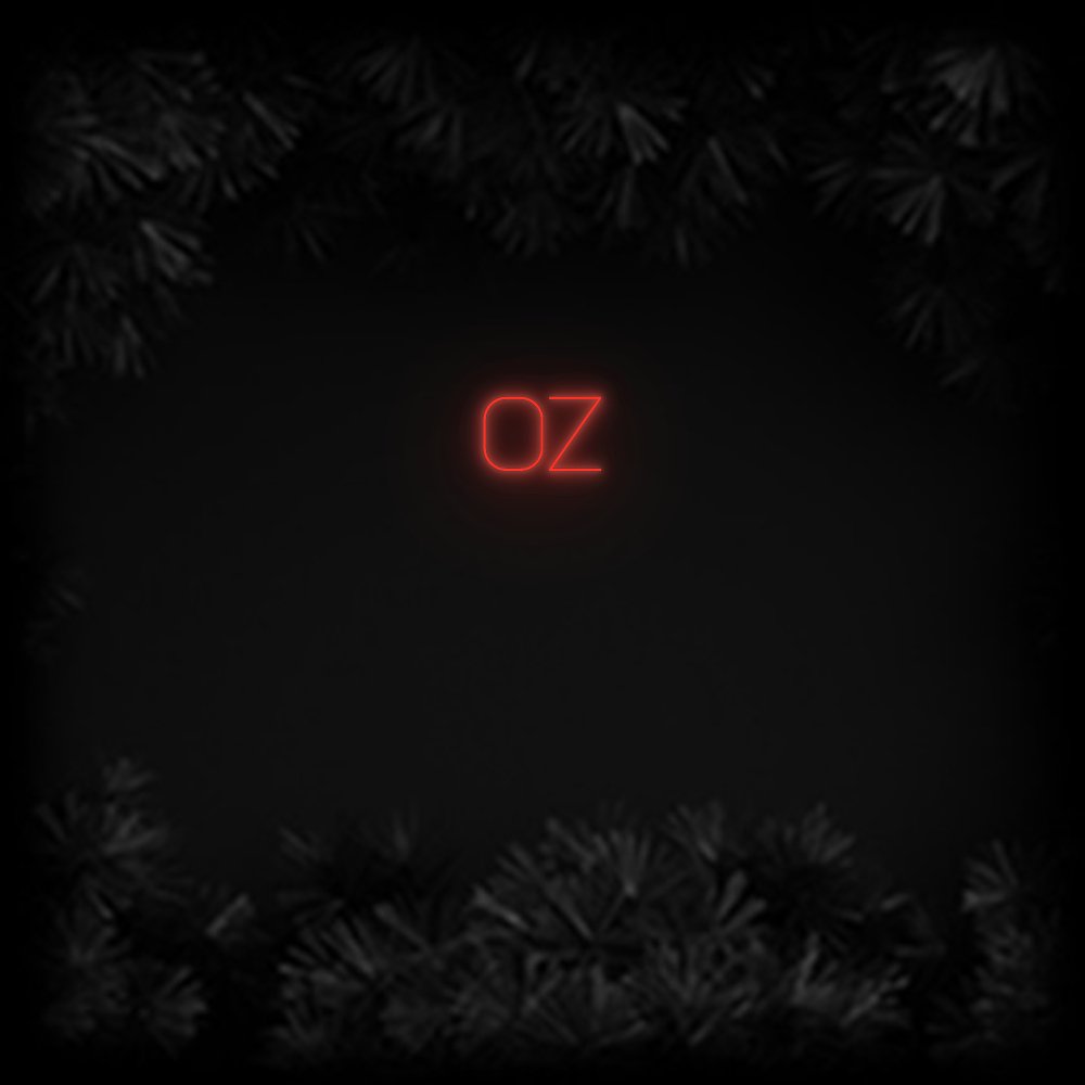 Konfiguriertes Neonschild: OZ - Official Neon - led neon schild schriftzug personalisiert