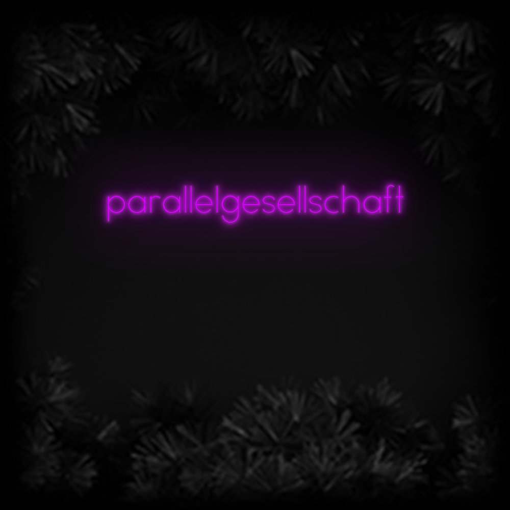 Konfiguriertes Neonschild: parallelgesel... - Official Neon - led neon schild schriftzug personalisiert
