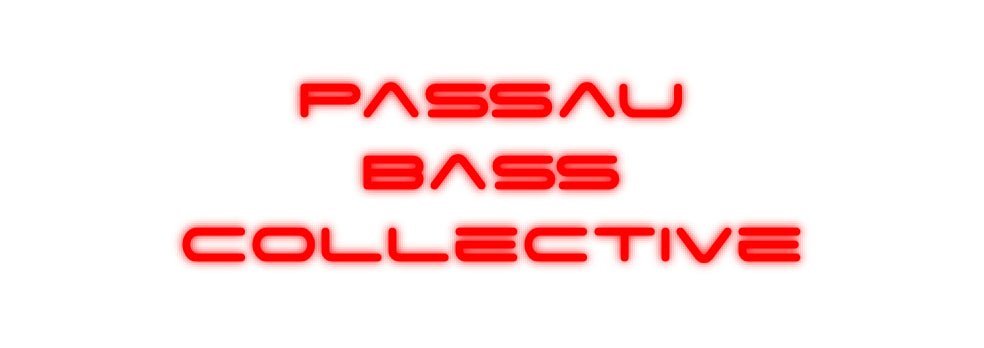 Konfiguriertes Neonschild: Passau Bass ... - Official Neon - led neon schild schriftzug personalisiert