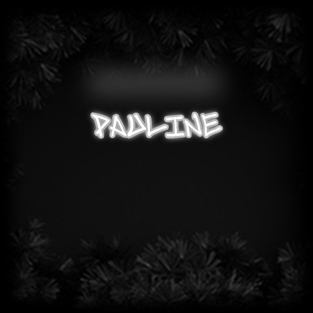 Konfiguriertes Neonschild: Pauline - Official Neon - led neon schild schriftzug personalisiert
