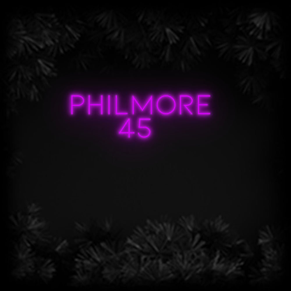 Konfiguriertes Neonschild: Philmore ... - Official Neon - led neon schild schriftzug personalisiert