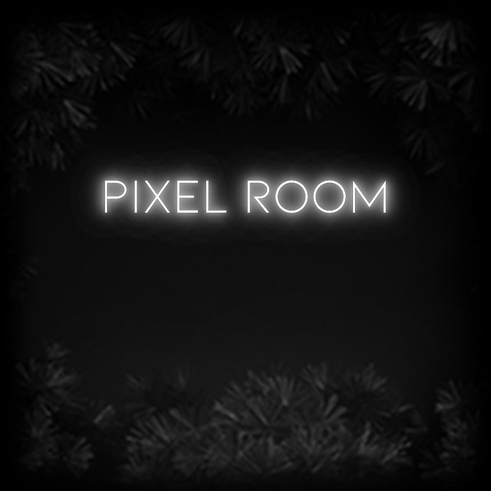 Konfiguriertes Neonschild: Pixel Room - Official Neon - led neon schild schriftzug personalisiert