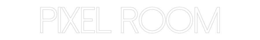 Konfiguriertes Neonschild: Pixel Room - Official Neon - led neon schild schriftzug personalisiert