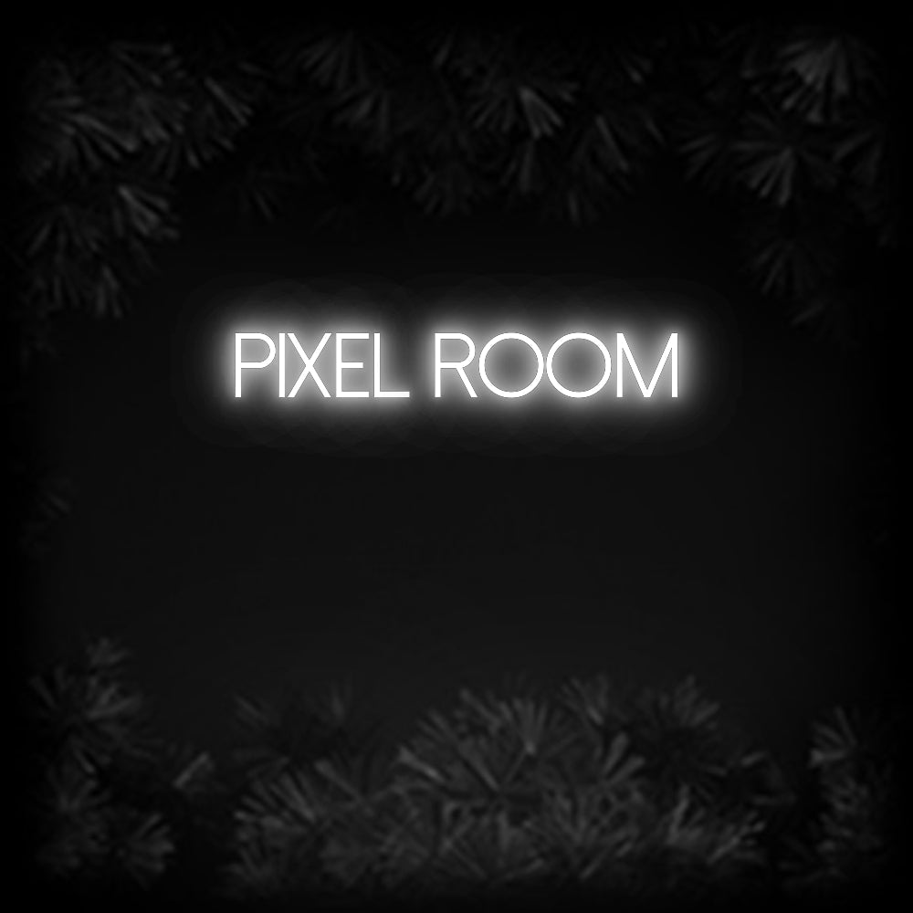 Konfiguriertes Neonschild: Pixel Room - Official Neon - led neon schild schriftzug personalisiert
