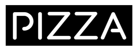 Konfiguriertes Neonschild: PIZZA - Official Neon - led neon schild schriftzug personalisiert