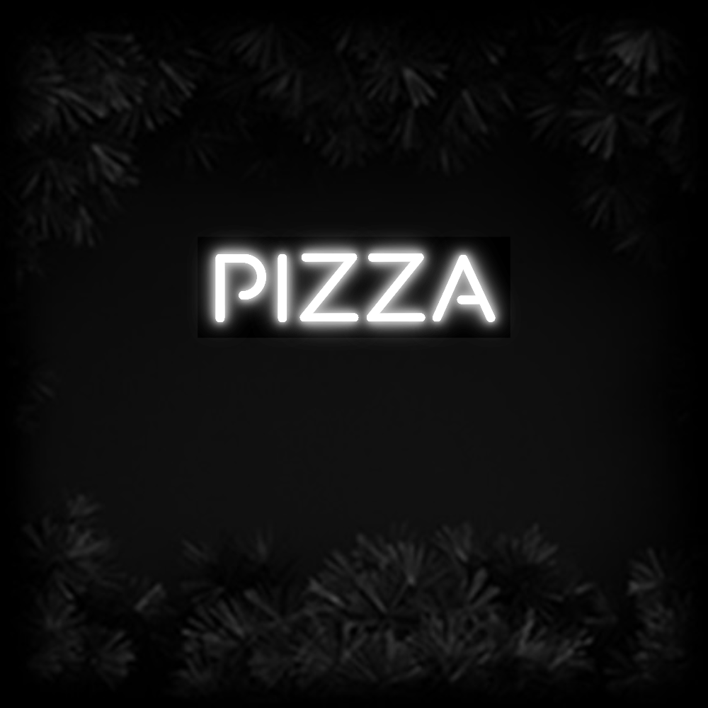 Konfiguriertes Neonschild: PIZZA - Official Neon - led neon schild schriftzug personalisiert