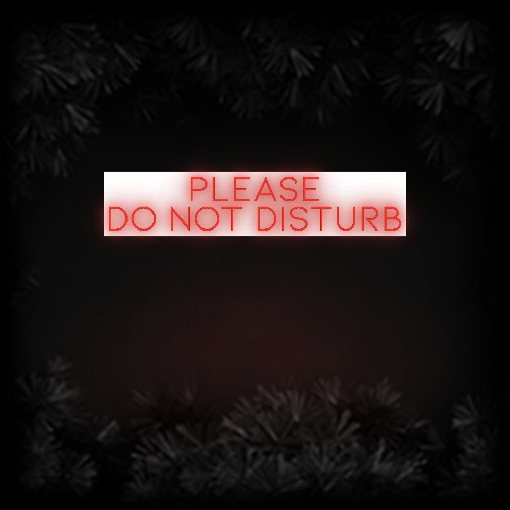 Konfiguriertes Neonschild: PLEASE DO NO... - Official Neon - led neon schild schriftzug personalisiert