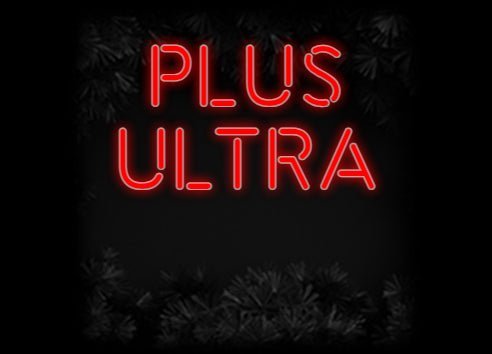 Konfiguriertes Neonschild: PLUS ULTRA - Official Neon - led neon schild schriftzug personalisiert
