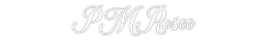 Konfiguriertes Neonschild: PMRosee - Official Neon - led neon schild schriftzug personalisiert