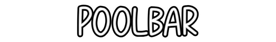 Konfiguriertes Neonschild: POOLBAR - Official Neon - led neon schild schriftzug personalisiert