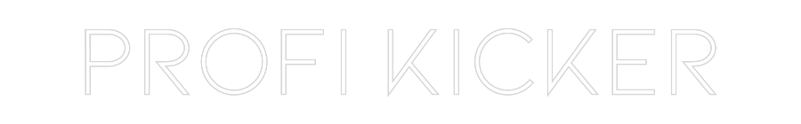 Konfiguriertes Neonschild: Profi Kicker - Official Neon - led neon schild schriftzug personalisiert
