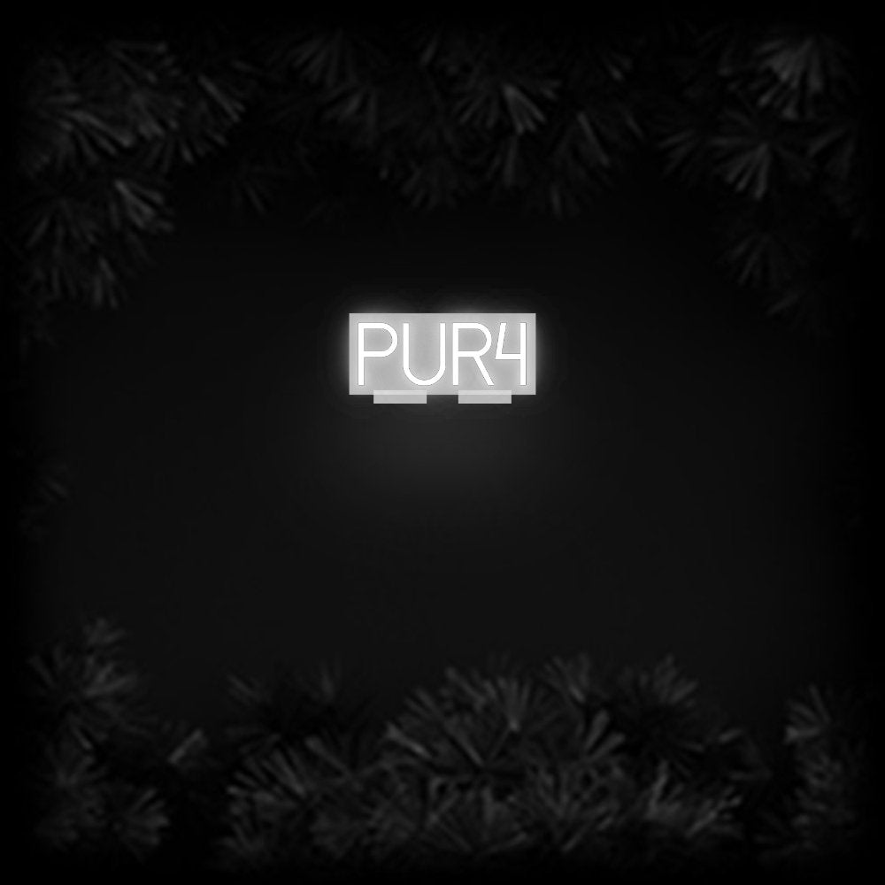 Konfiguriertes Neonschild: PUR4 - Official Neon - led neon schild schriftzug personalisiert