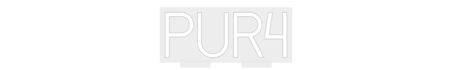 Konfiguriertes Neonschild: PUR4 - Official Neon - led neon schild schriftzug personalisiert
