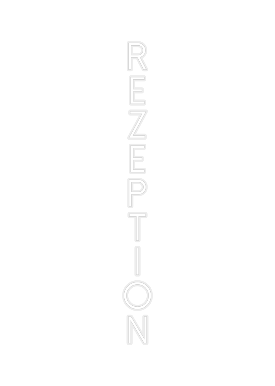 Konfiguriertes Neonschild: R E Z E P... - Official Neon - led neon schild schriftzug personalisiert