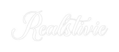 Konfiguriertes Neonschild: Realstivie - Official Neon - led neon schild schriftzug personalisiert