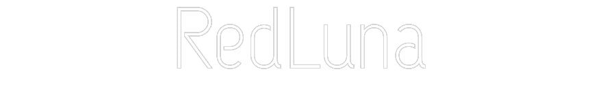 Konfiguriertes Neonschild: RedLuna - Official Neon - led neon schild schriftzug personalisiert
