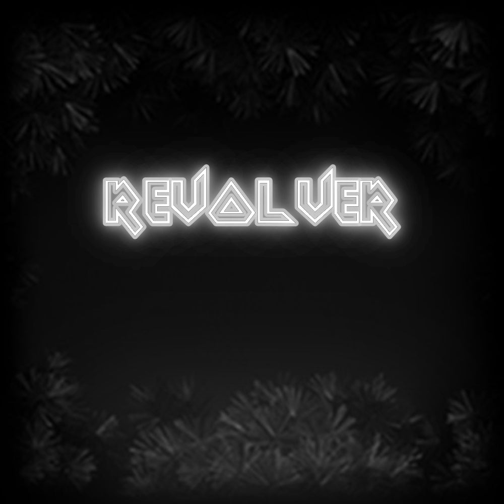 Konfiguriertes Neonschild: REVOLVER - Official Neon - led neon schild schriftzug personalisiert