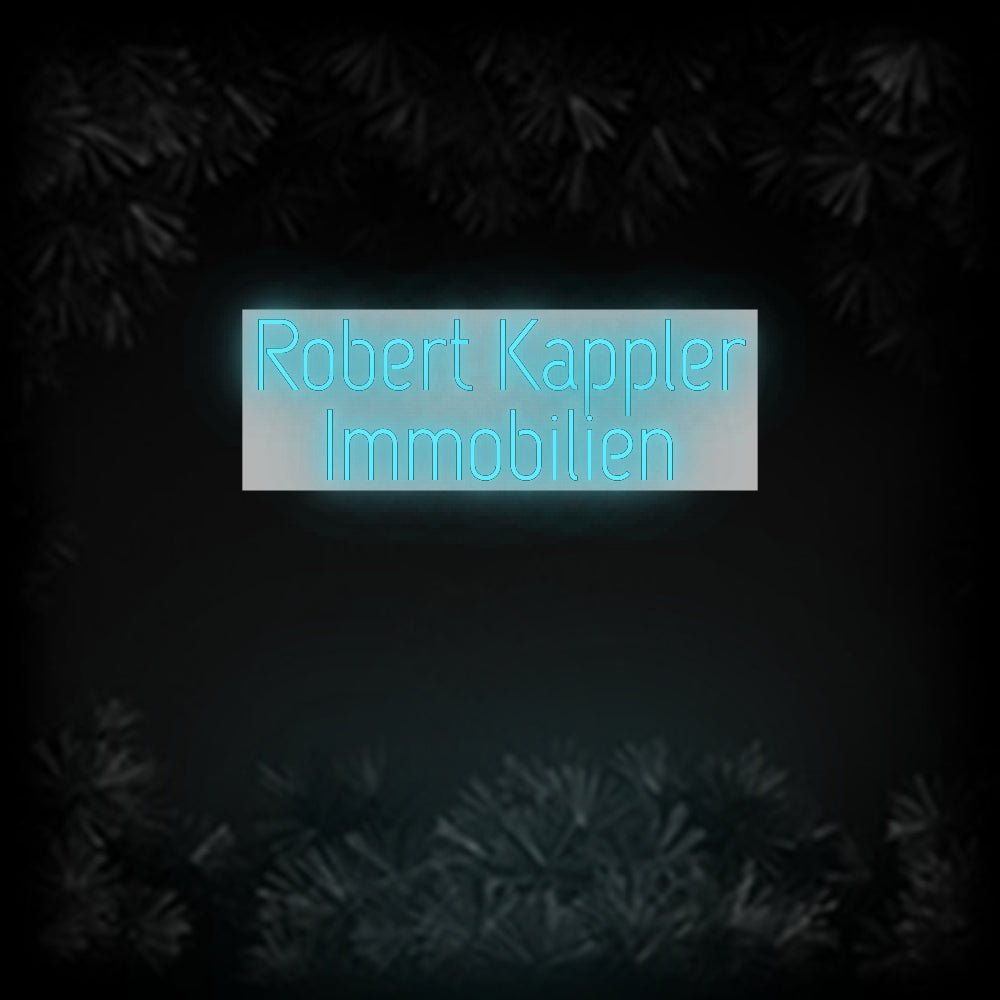 Konfiguriertes Neonschild: Robert Kapple... - Official Neon - led neon schild schriftzug personalisiert