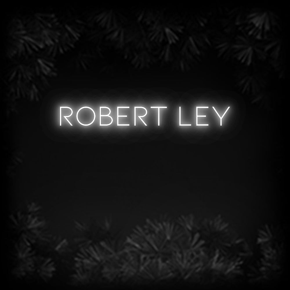 Konfiguriertes Neonschild: Robert Ley - Official Neon - led neon schild schriftzug personalisiert