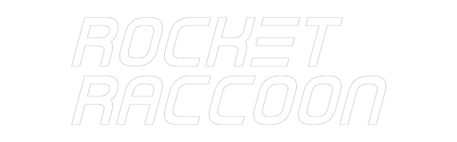 Konfiguriertes Neonschild: Rocket Raccoon - Official Neon - led neon schild schriftzug personalisiert