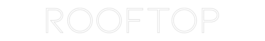 Konfiguriertes Neonschild: ROOFTOP - Official Neon - led neon schild schriftzug personalisiert