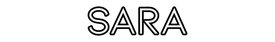 Konfiguriertes Neonschild: SARA - Official Neon - led neon schild schriftzug personalisiert