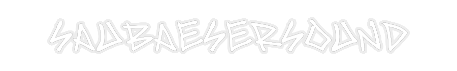 Konfiguriertes Neonschild: saubaesersound - Official Neon - led neon schild schriftzug personalisiert