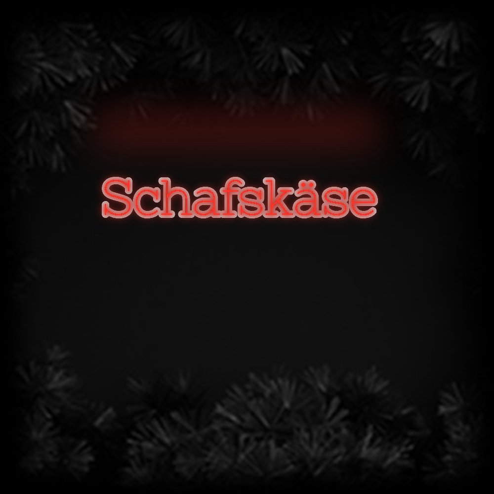 Konfiguriertes Neonschild: Schafskäse - Official Neon - led neon schild schriftzug personalisiert