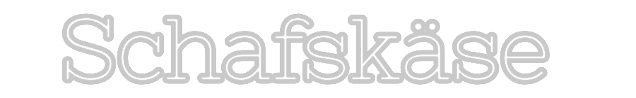 Konfiguriertes Neonschild: Schafskäse - Official Neon - led neon schild schriftzug personalisiert