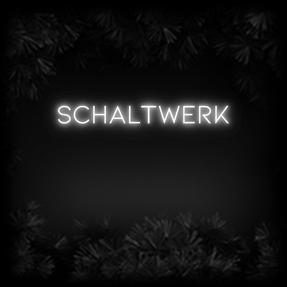 Konfiguriertes Neonschild: SchaltWerk - Official Neon - led neon schild schriftzug personalisiert