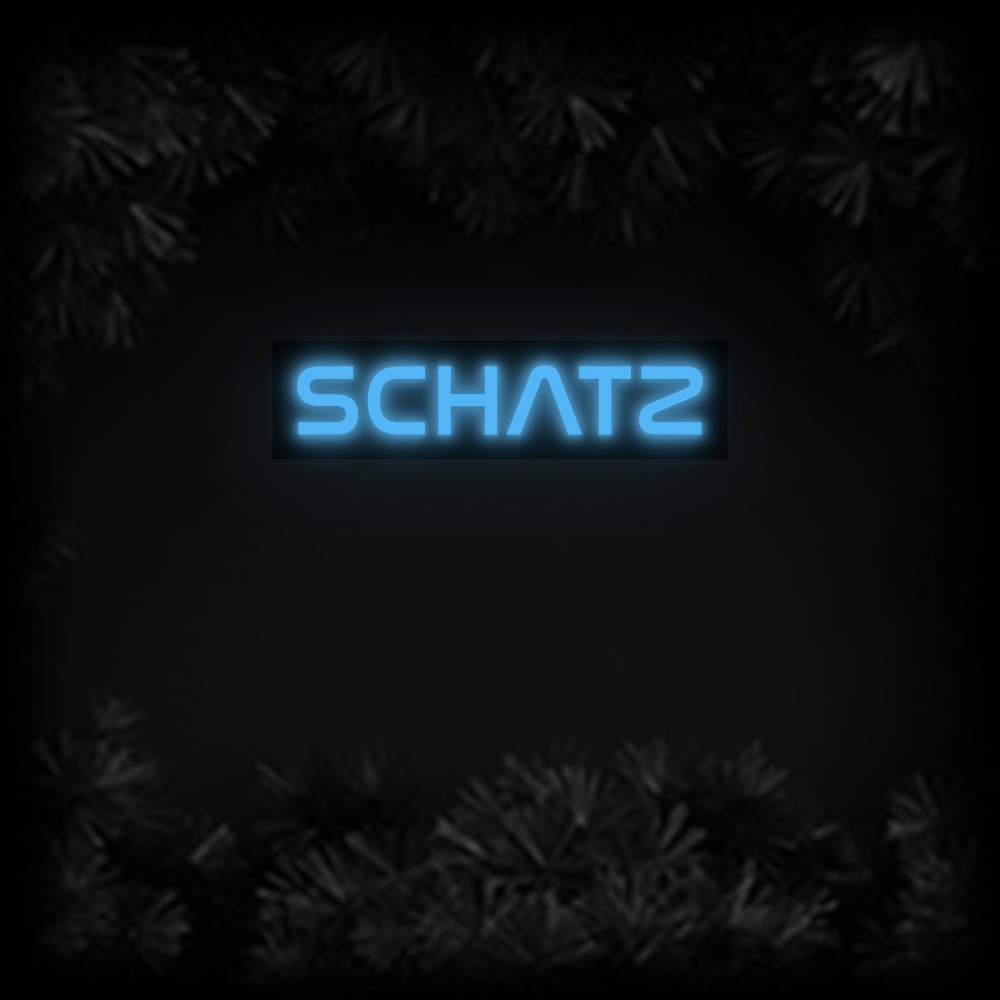 Konfiguriertes Neonschild: SCHATZ - Official Neon - led neon schild schriftzug personalisiert