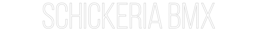 Konfiguriertes Neonschild: Schickeria BMX - Official Neon - led neon schild schriftzug personalisiert