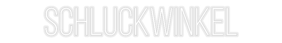 Konfiguriertes Neonschild: Schluckwinkel - Official Neon - led neon schild schriftzug personalisiert