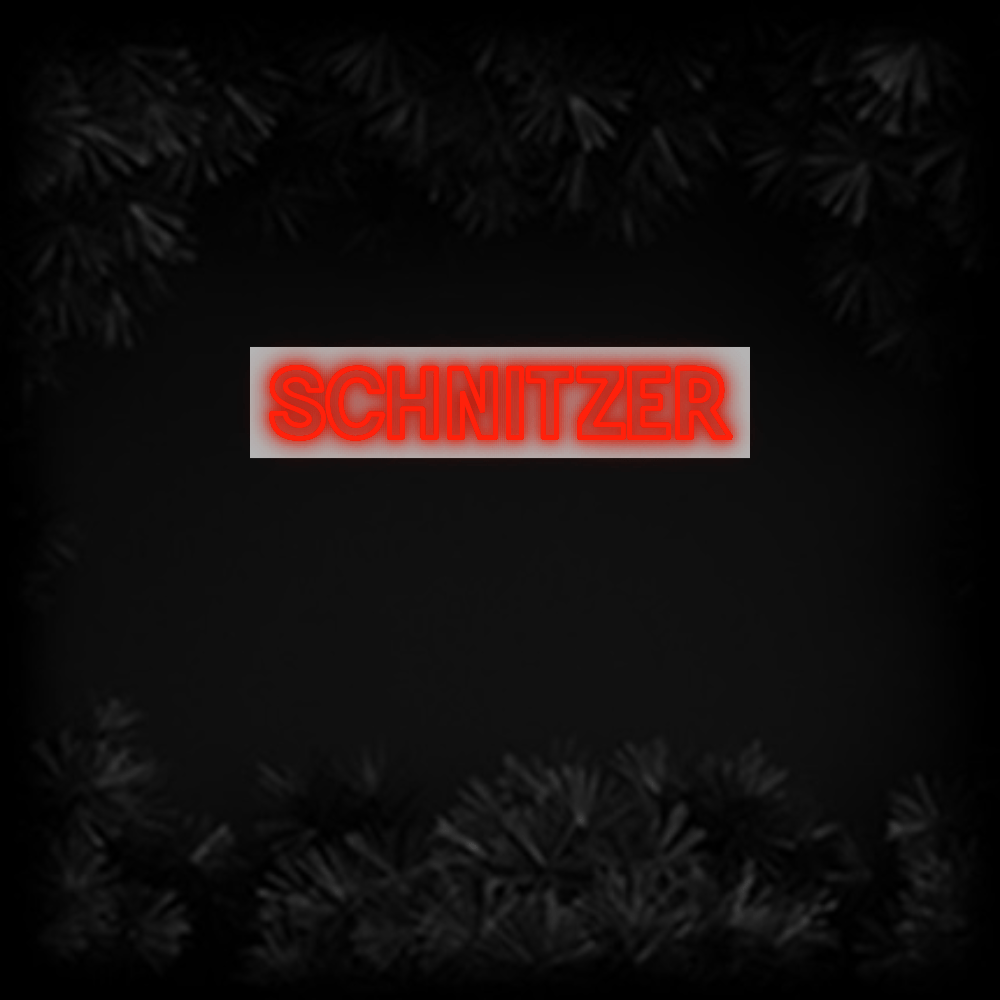 Konfiguriertes Neonschild: SCHNITZER - Official Neon - led neon schild schriftzug personalisiert