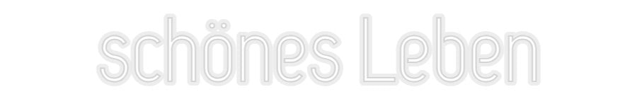 Konfiguriertes Neonschild: schönes Leben - Official Neon - led neon schild schriftzug personalisiert