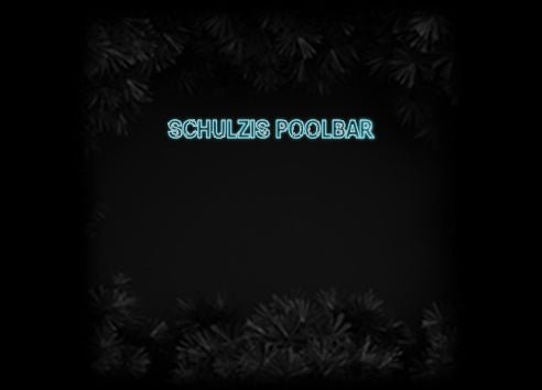 Konfiguriertes Neonschild: Schulzis Pool... - Official Neon - led neon schild schriftzug personalisiert