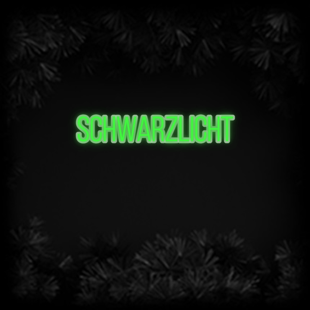 Konfiguriertes Neonschild: Schwarzlicht - Official Neon - led neon schild schriftzug personalisiert
