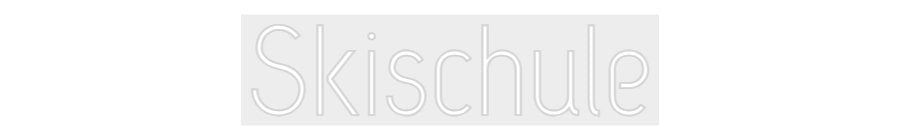 Konfiguriertes Neonschild: Skischule - Official Neon - led neon schild schriftzug personalisiert
