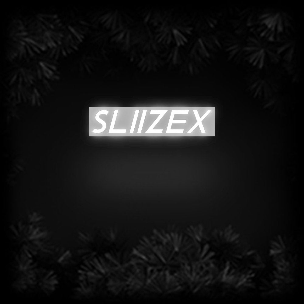 Konfiguriertes Neonschild: SLIIZEX - Official Neon - led neon schild schriftzug personalisiert